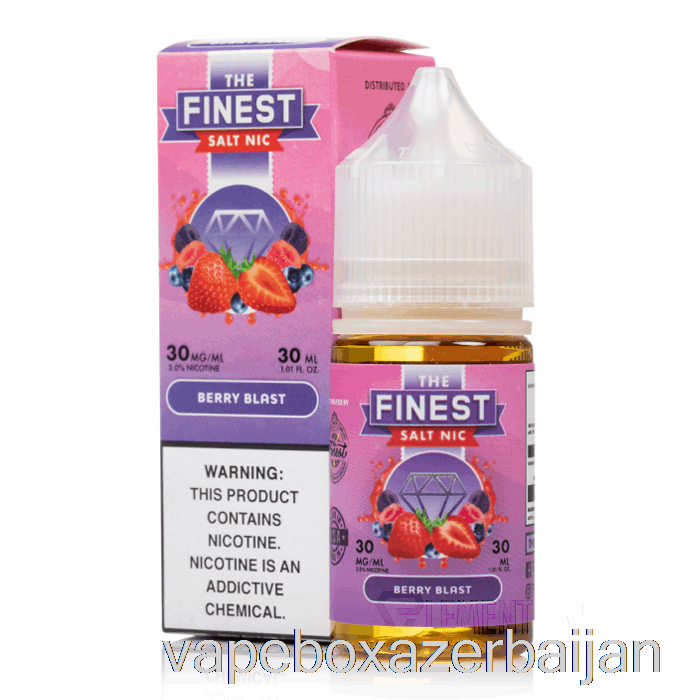 E-Juice Vape Berry Blast - The Finest Fruit Edition Salt Nic - 30mL 30mg